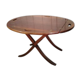 Mahogany boat folding table