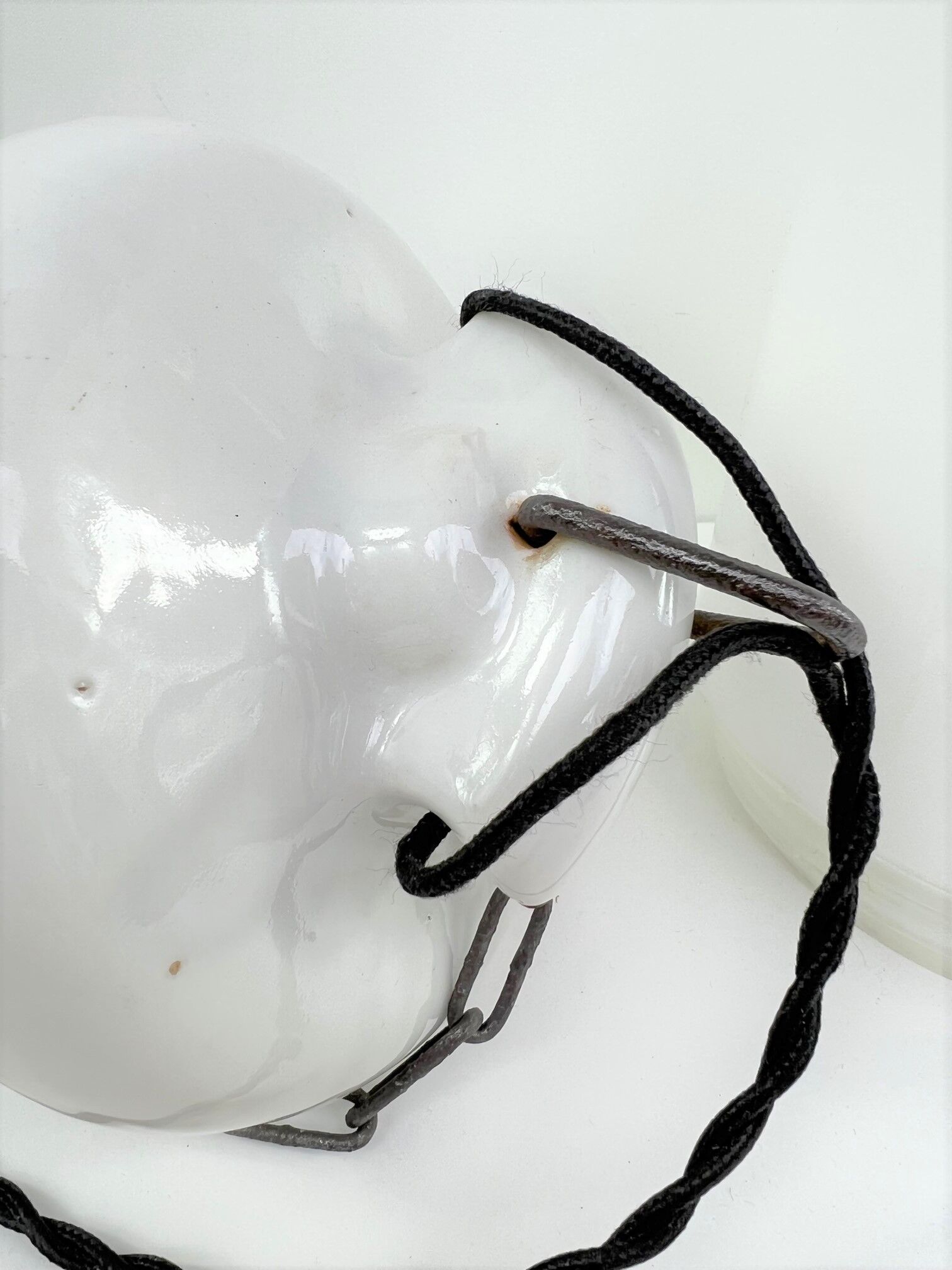 Opaline hanging height 31 cm diameter 14 cm general electric