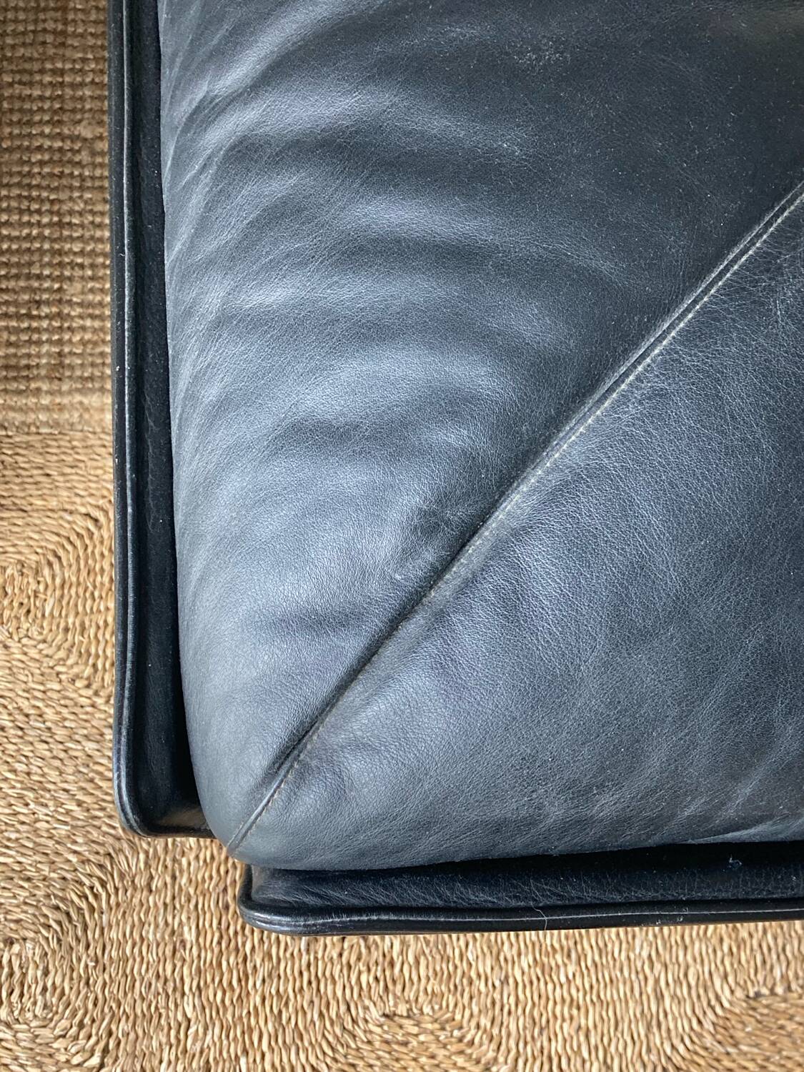 Canapé Modulable Fiandra en Cuir par Vico Magistretti pour Cassina. Italie années 1970