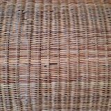Rattan chaise longue
