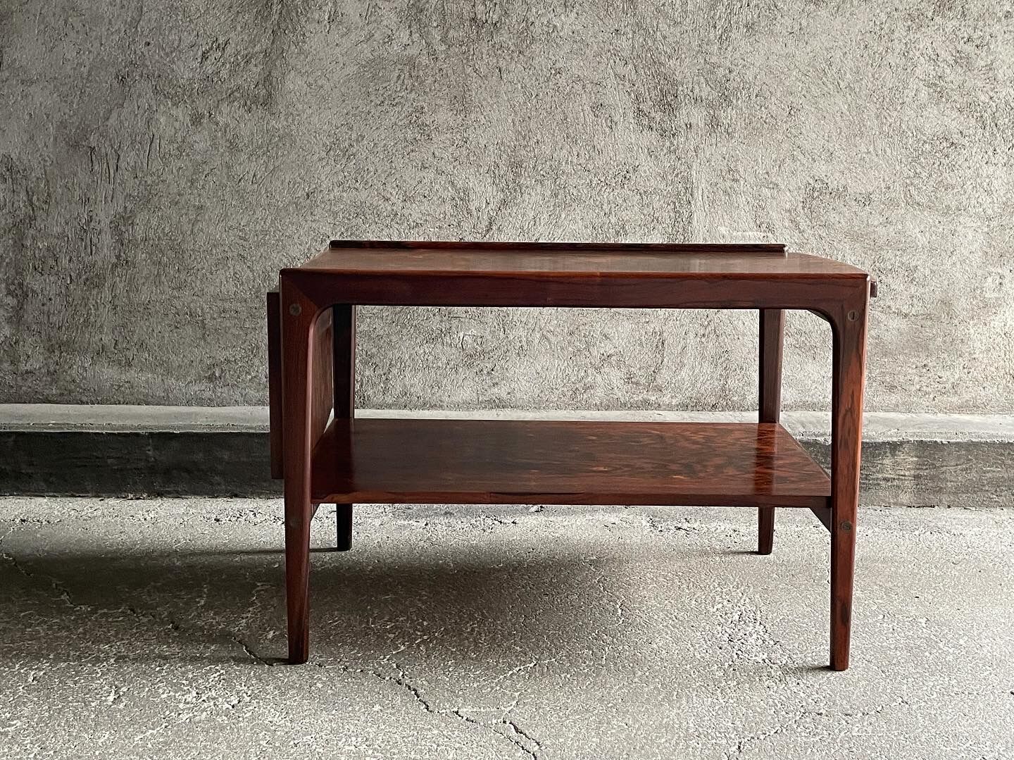 Scandinavian rosewood coffee table, 1960s