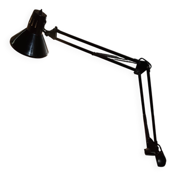 Lampe d'architecte noire