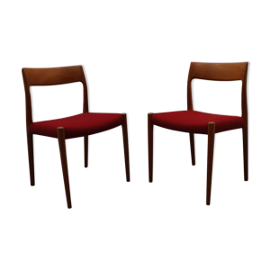 Chaises danoises par Niels Møller