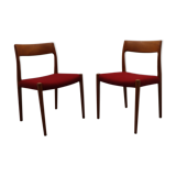 Danish Chairs by Niels Møller for J. L. Møllers, 1960
