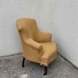 Toad armchair style Napoleon III fringe pompoms