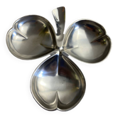 Stainless steel clover aperitif server