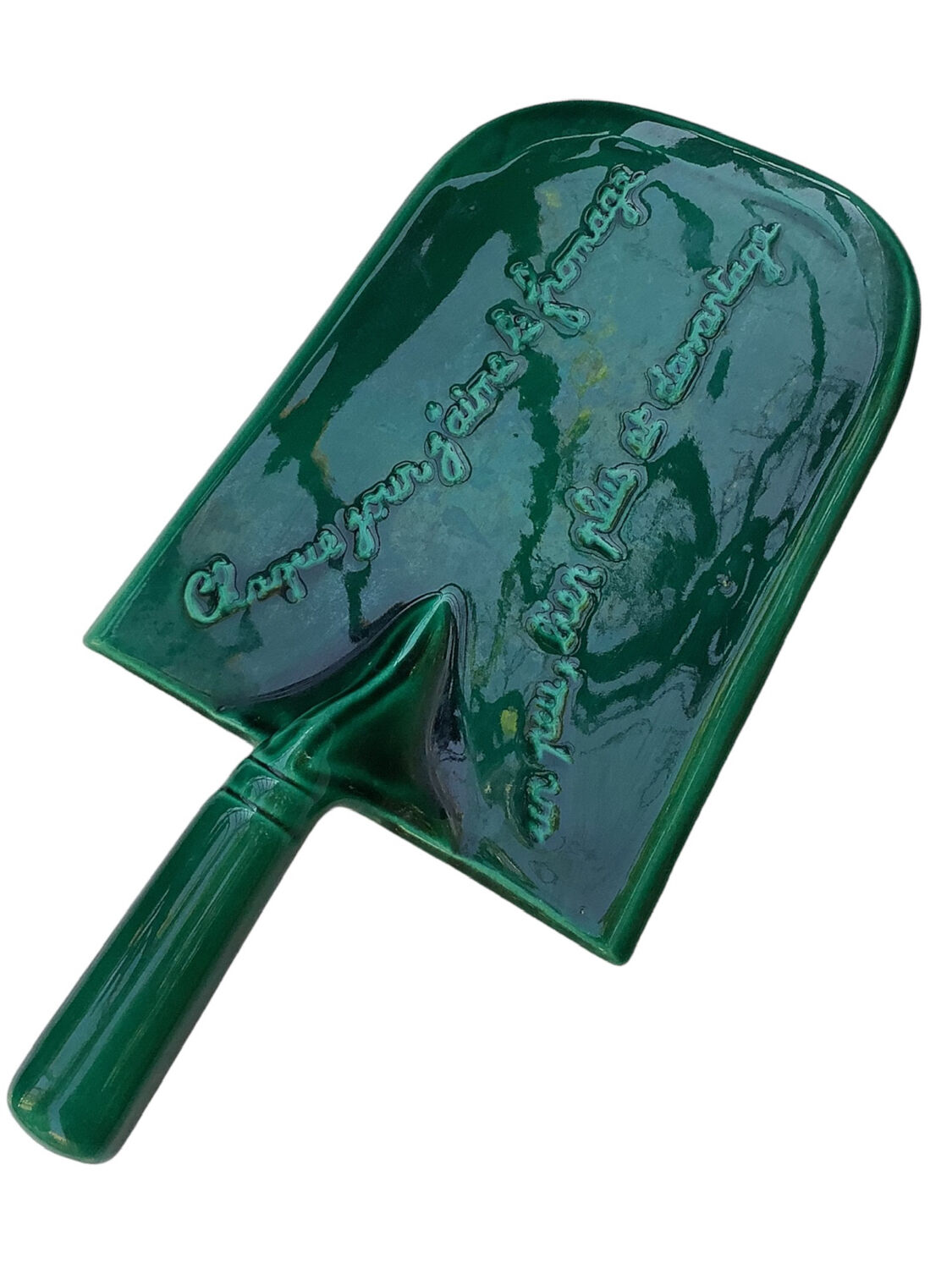 Shovel cheese platter