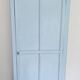 Armoire parisienne àcienne lingère meuble rangement vintage bleu