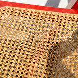 Pair folding canne chairs Bazzani 1960