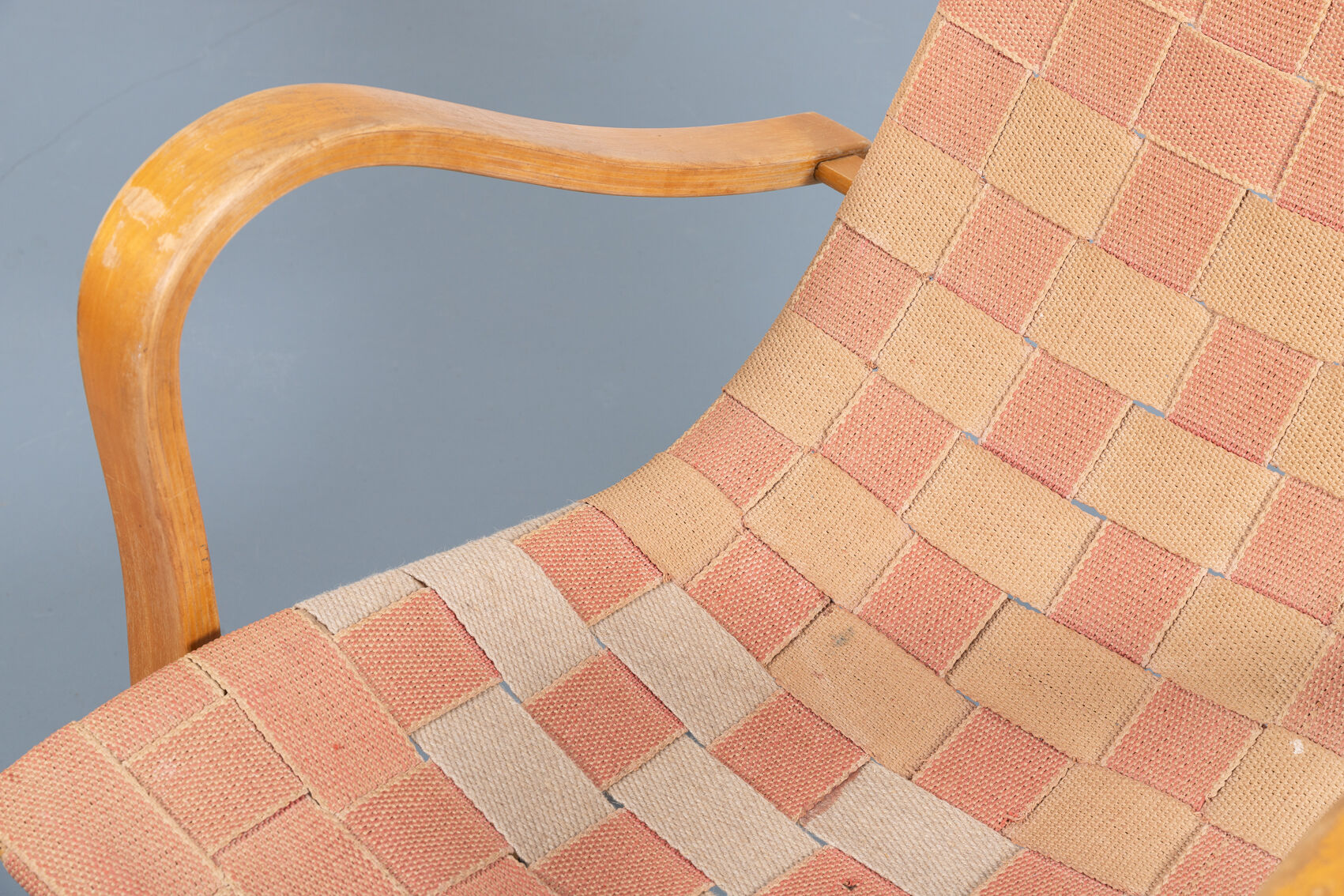 Deck chair 'Patronen' by Gustav Axel Berg 1940s Sweden