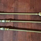 Bronze fireplace set