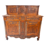 Provencal walnut buffet