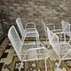 Set of 6 chairs and 1 rocking chair Rio by Emu 1960