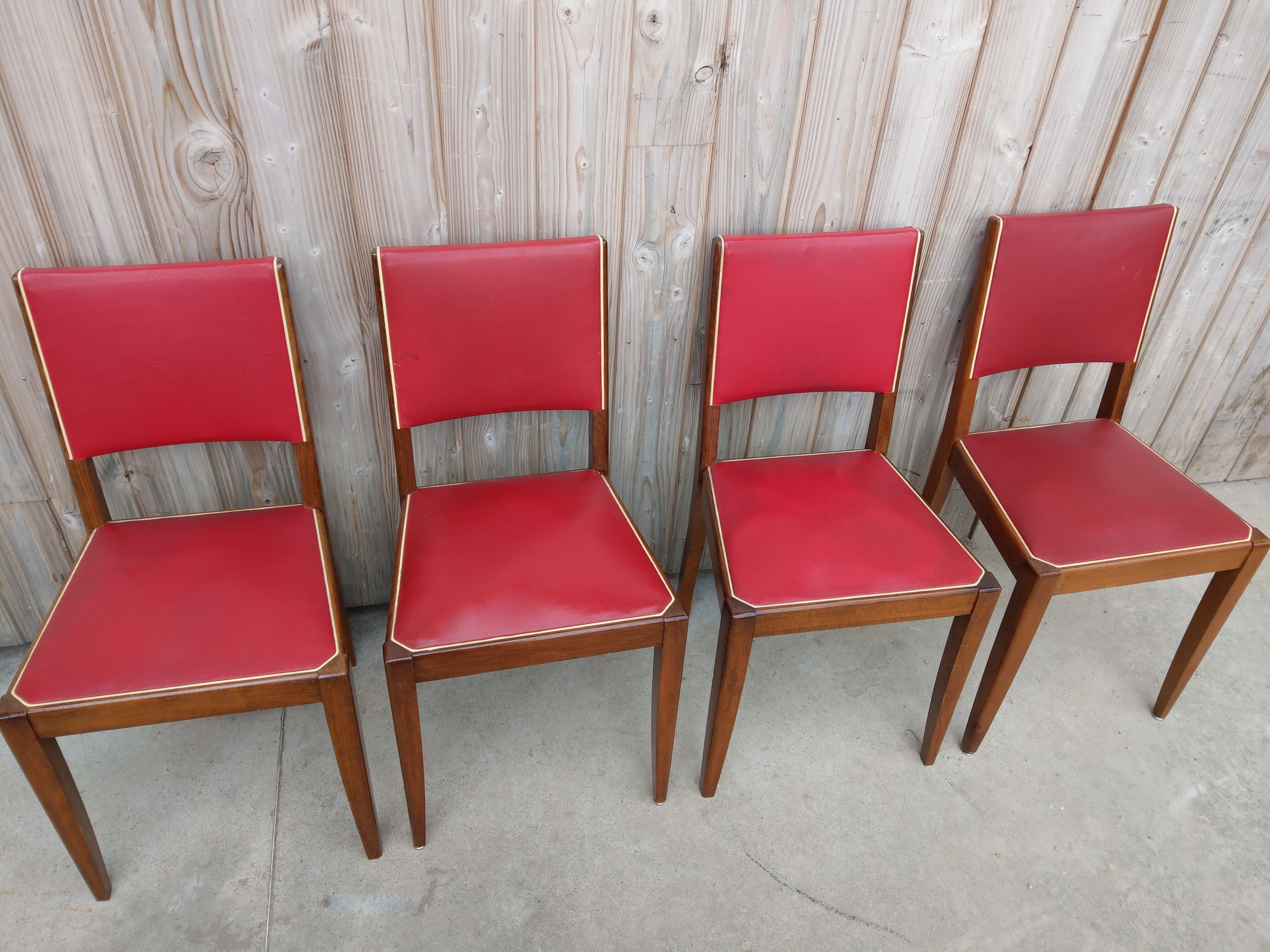 Set of chairs 50s
