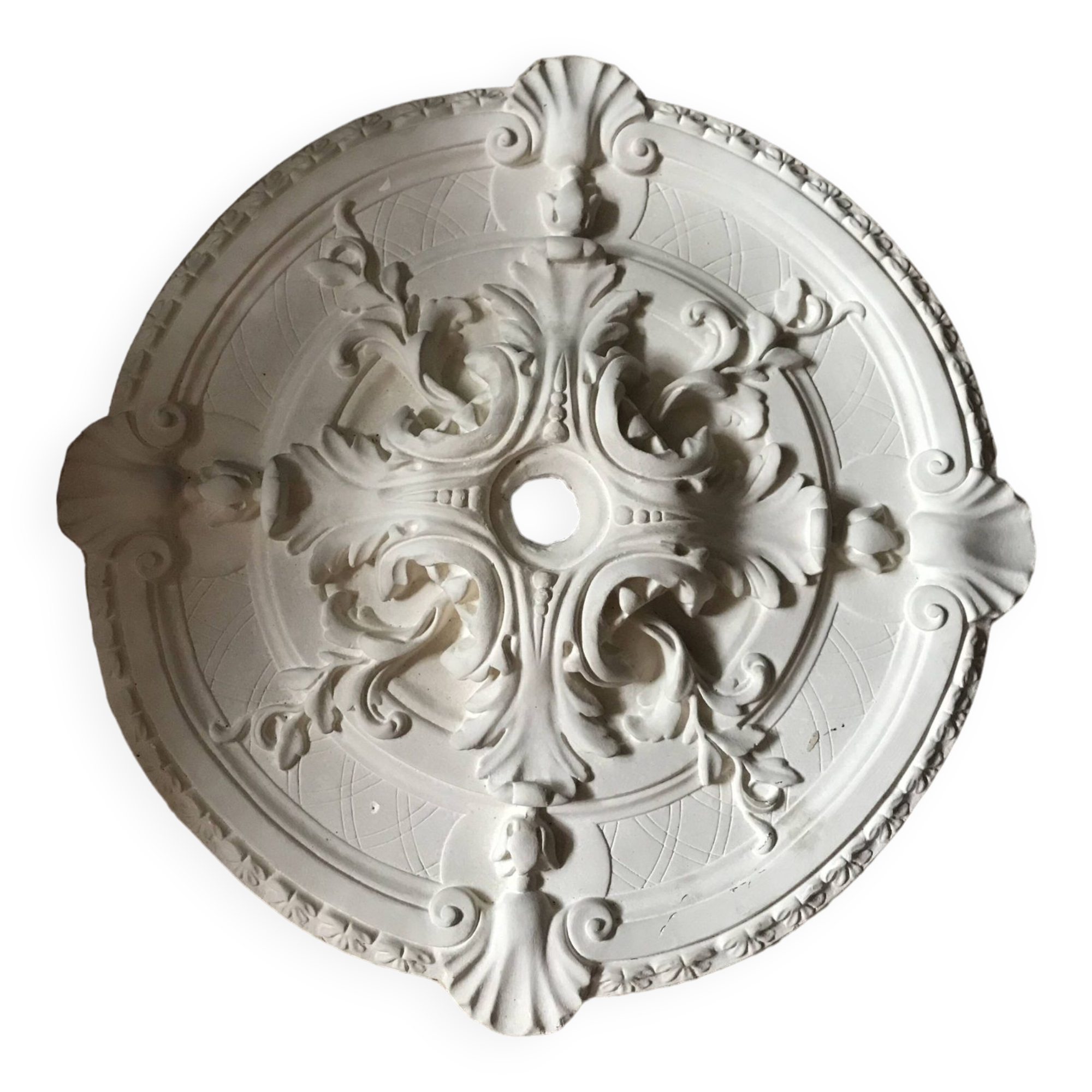 CEILING ROSE in Plaster