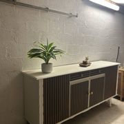 Solid wood sideboard