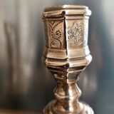 Louis XV chiseled bronze candlesticks