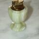 Onyx and brass table lighter - Vintage