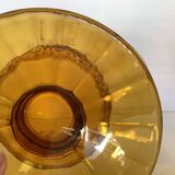 Art deco diamond tip fan vase