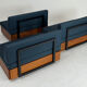 Danish teak modular sofa couch by France & Son mid-century design 60s