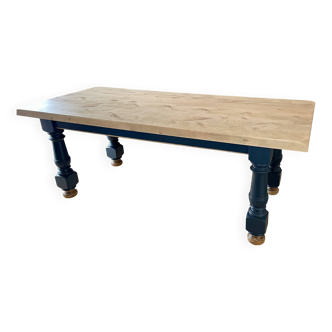 Solid wood table