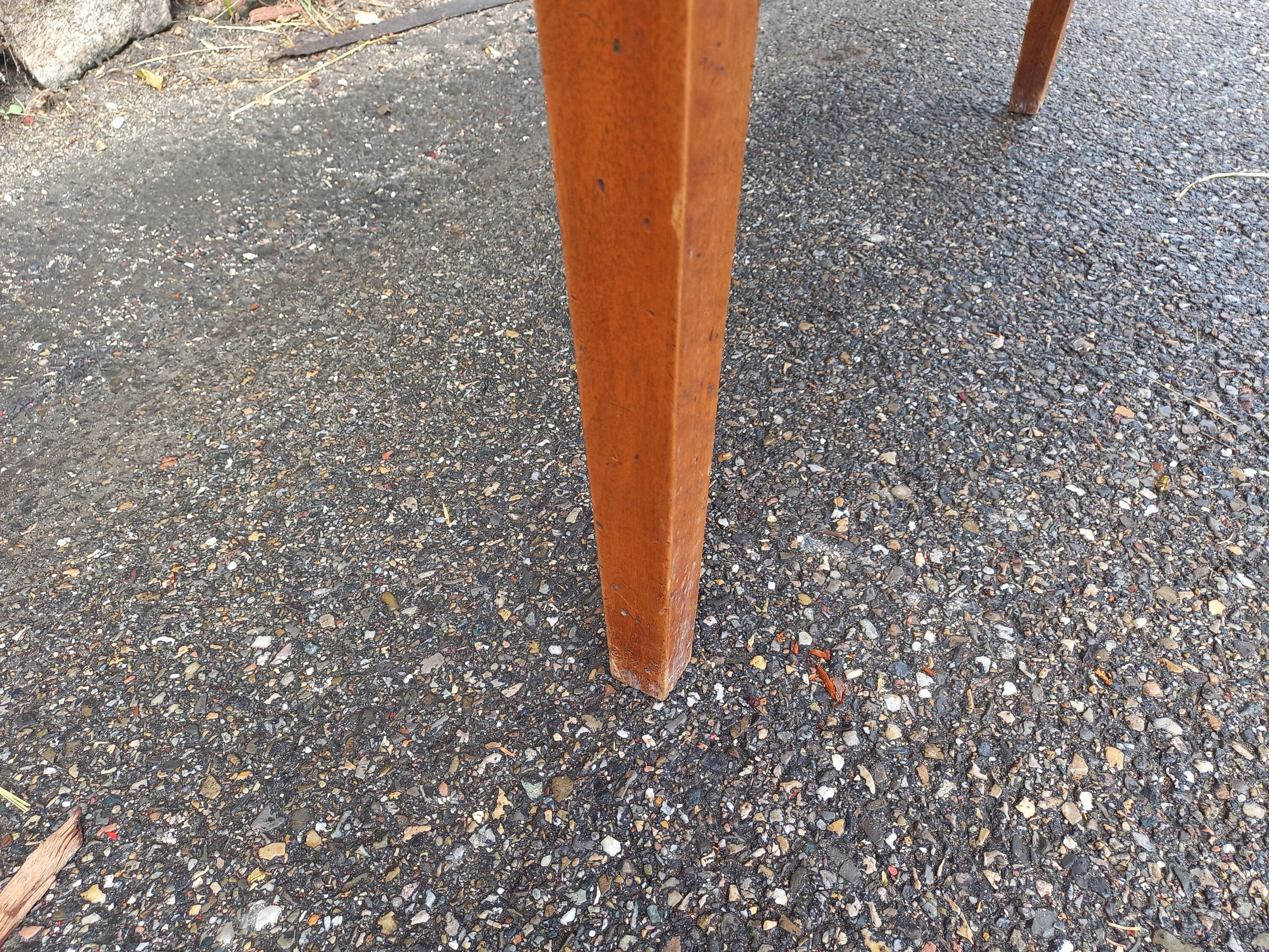 Oval farmhouse table 130 cm