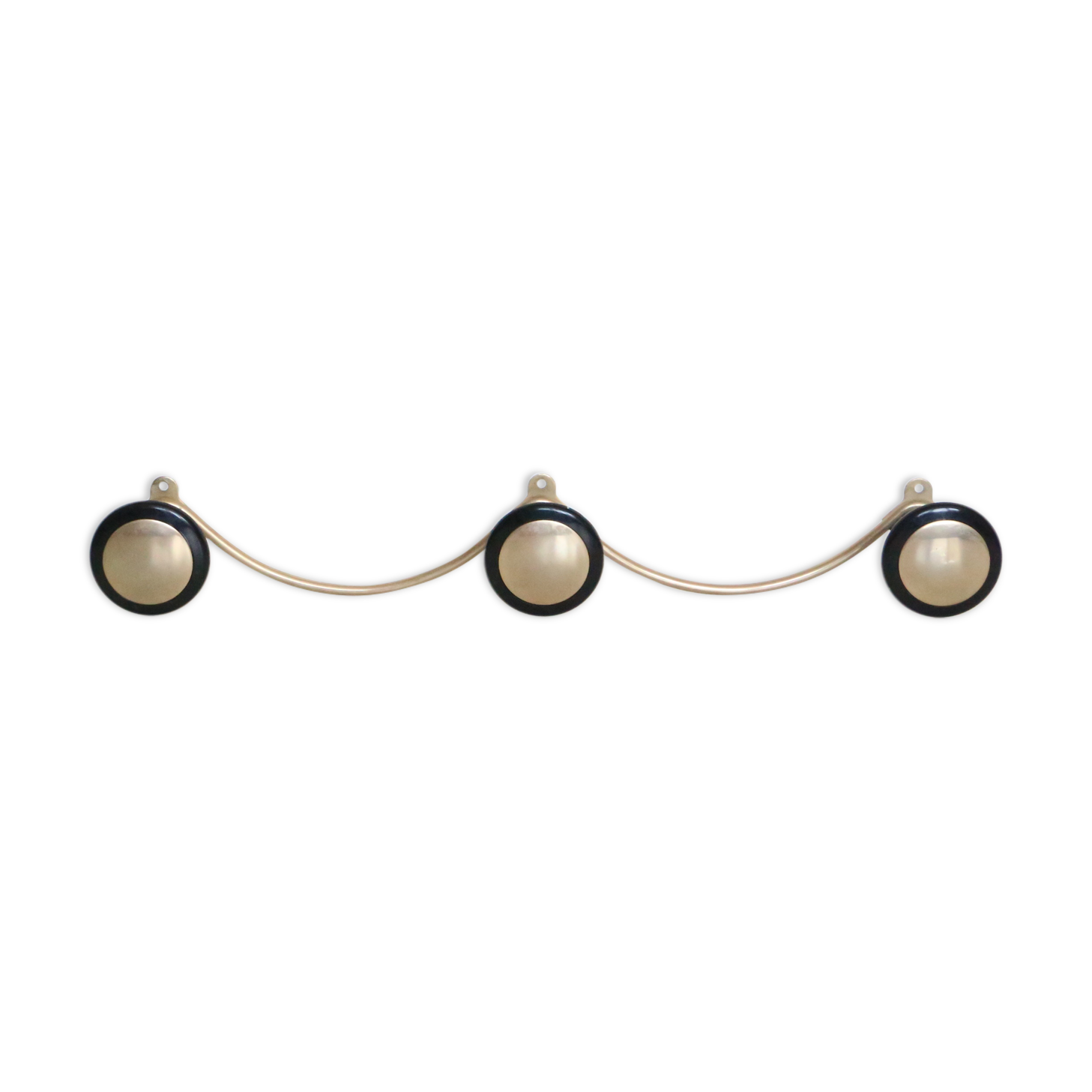 Stunning vintage gold metal coat holder, vintage