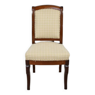 Small Cuban Mahogany Office Chair, Restoration Period – Early 19th Century