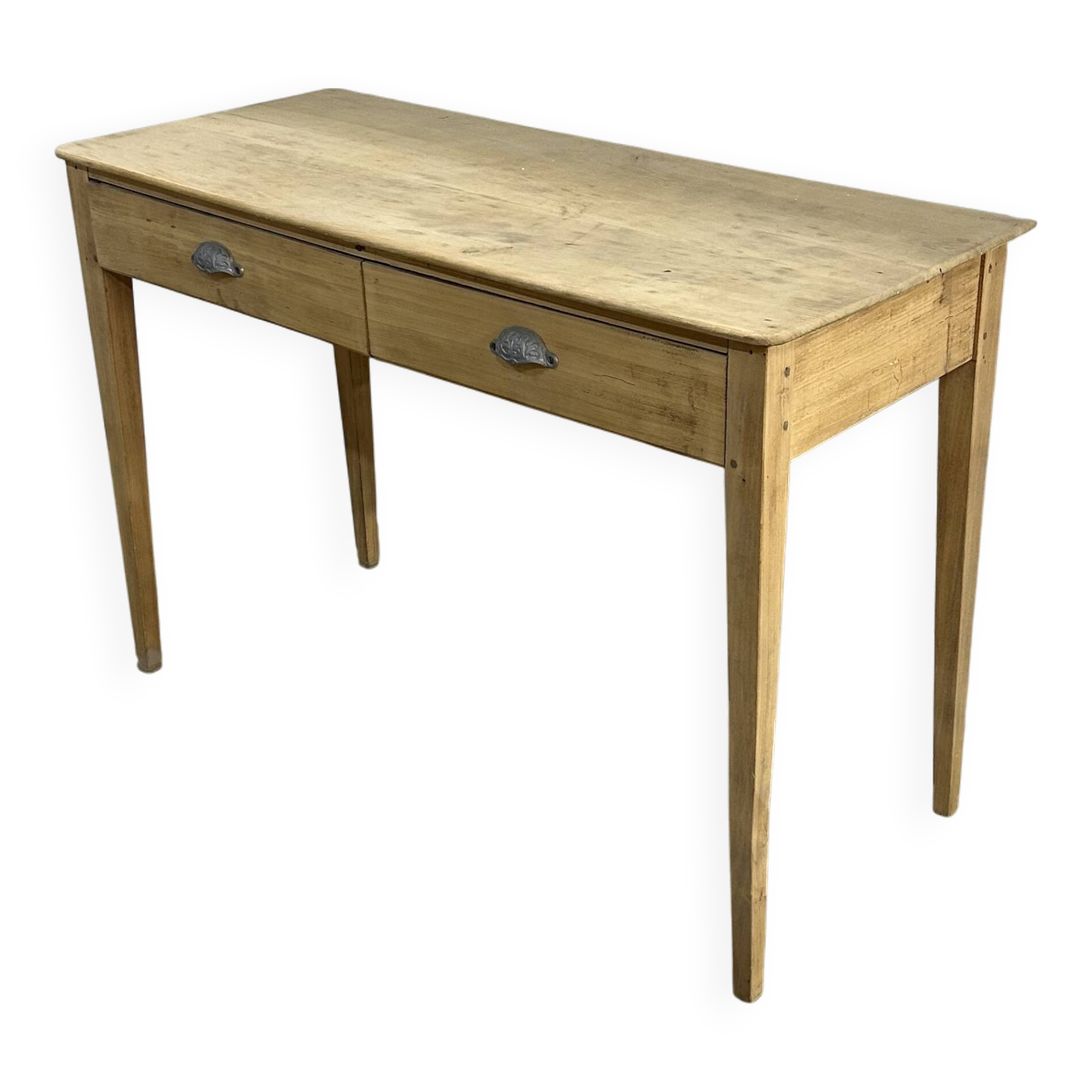 Solid wood airbrushed entrance console