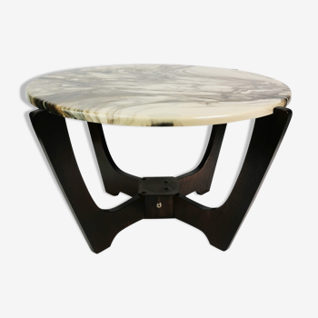 Table basse moderniste, Danemark, années 1970