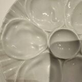 Set of 5 oyster plates