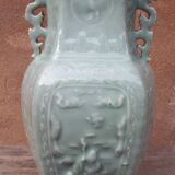 Chinese celadon vase (green porcelain), China, Daoguang period