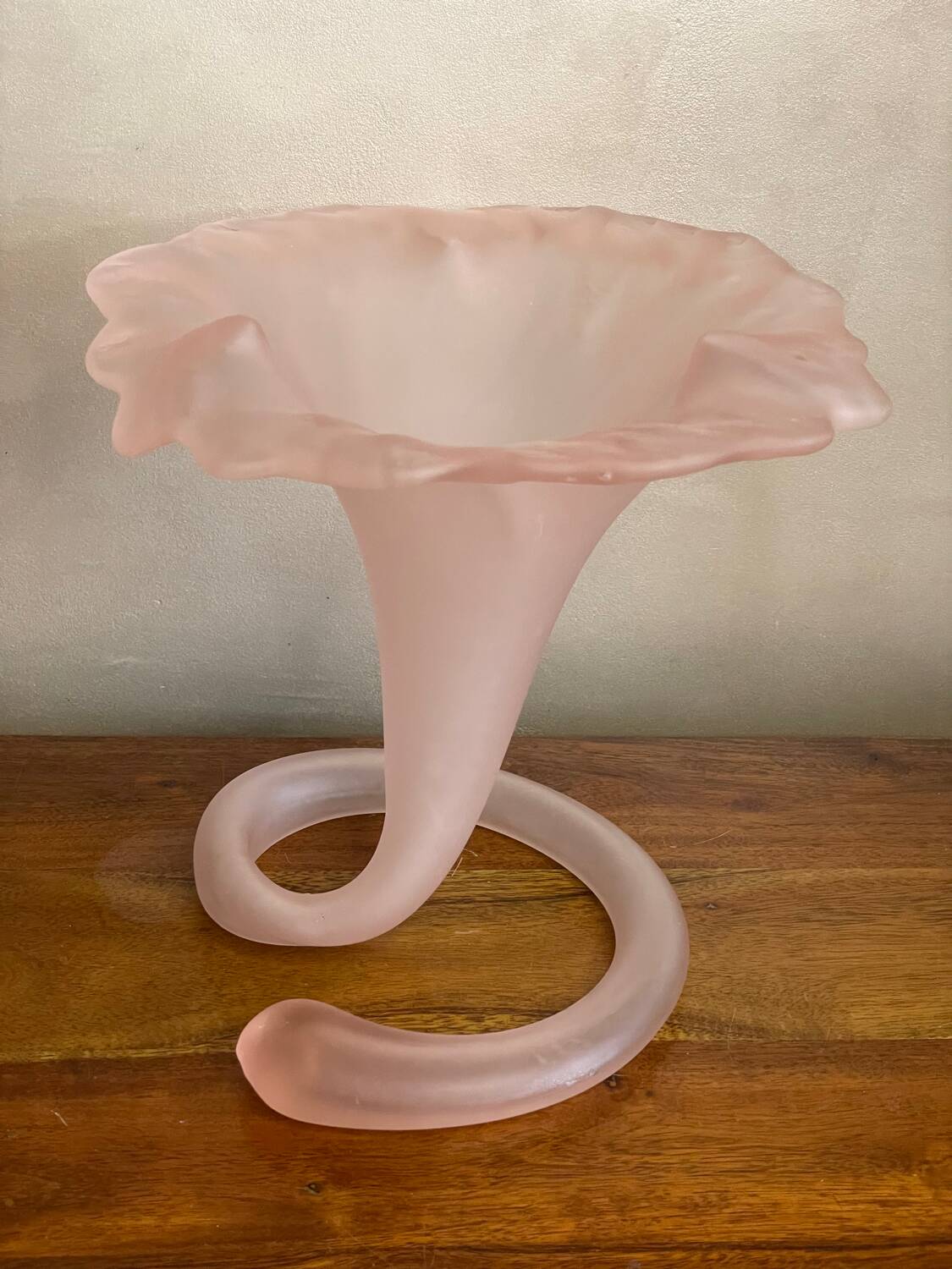 Grand vase fleur corolle