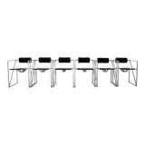 Set of 6 "Seconda 602" Chairs by Mario Botta for Alias, 1980s