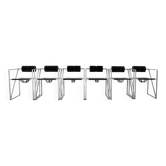 Set of 6 "Seconda 602" Chairs by Mario Botta for Alias, 1980s