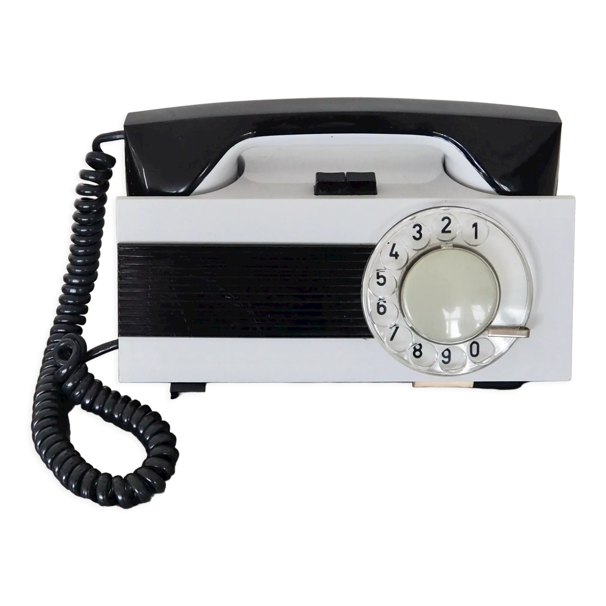 Téléphone rotatif « Tesla » des années 1970