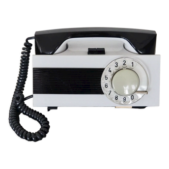 1970's 'Tesla' rotary dial telephone