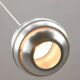 Vintage Italian Aluminum Beehive Pendant Lamp, 80s