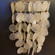 Beautiful pair of mother-of-pearl appliques, 1950, 1960, vintage 25x35cm
