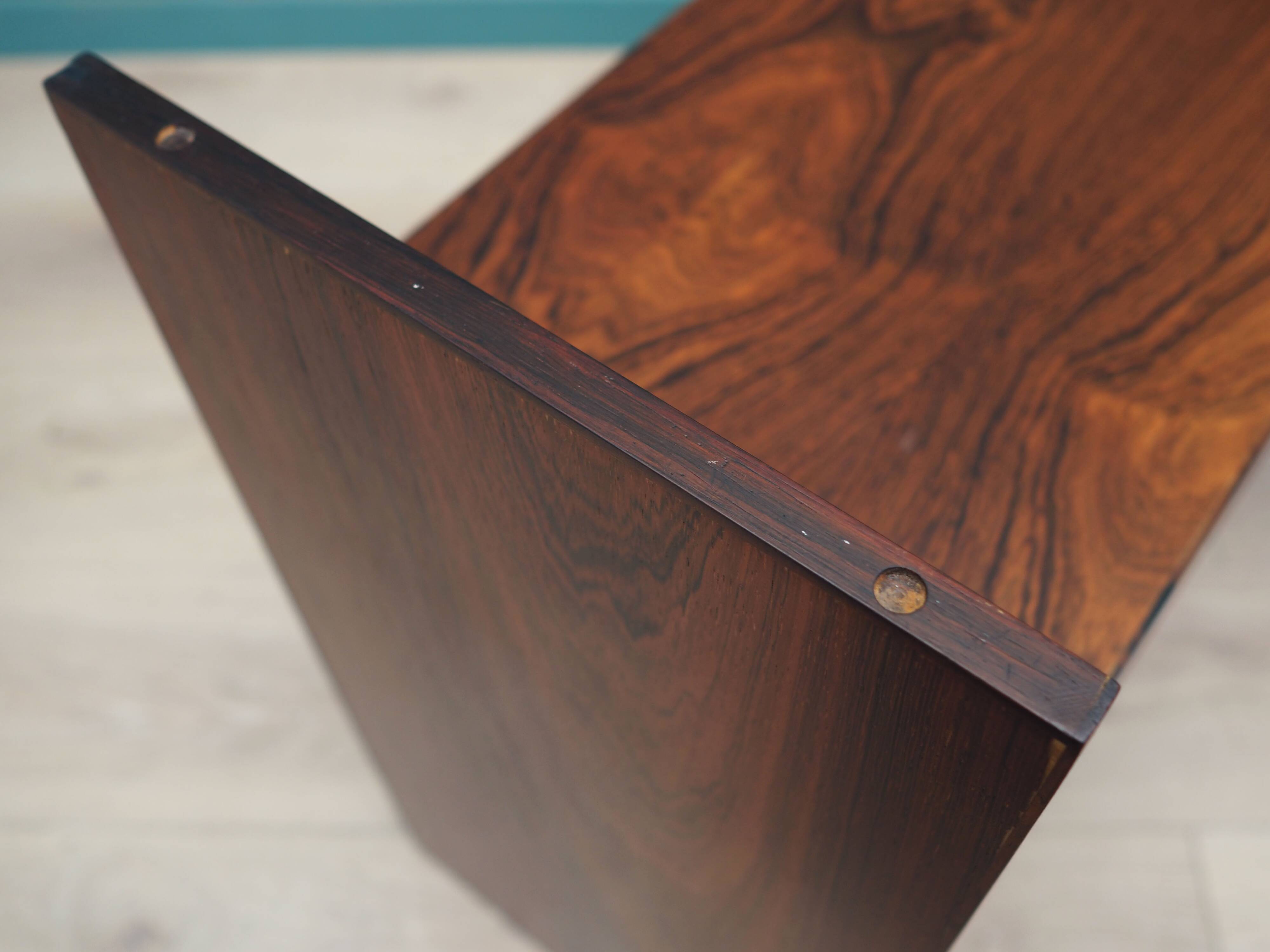 2 Danish rosewood floor-standing shelves, 1970s
