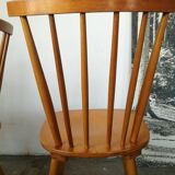 Pair of Scandinavian bar chairs