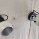 Appliques Eye-ball par Targetti Sankey, années 70