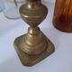 Vintage brass candle holder