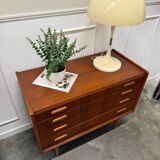 Scandinavian teak chest of drawers
