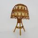 Rattan lamp in the style of Louis Sognot from the 1950s.