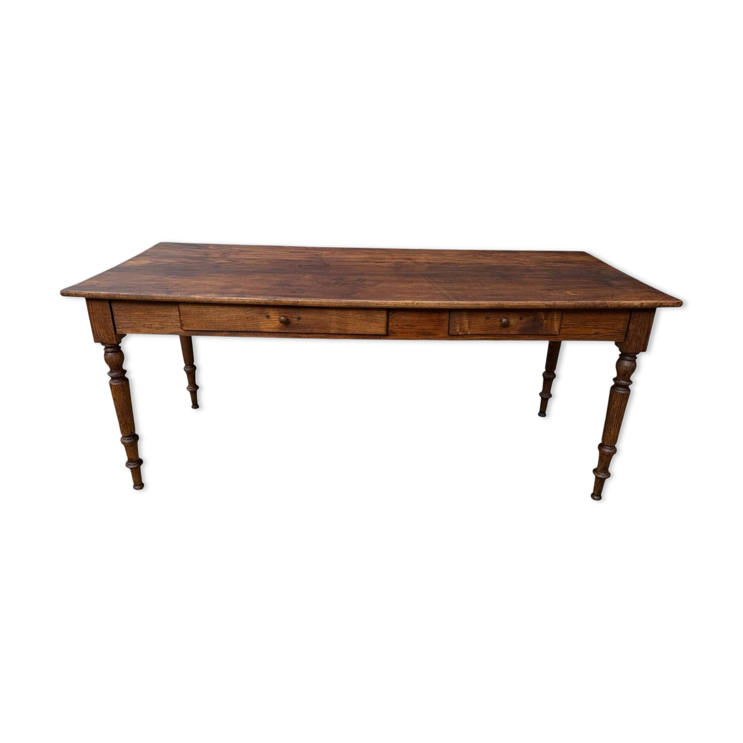 Louis Philippe oak table, 19th century, France