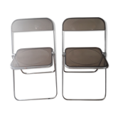 Pair of chairs folded of Giancarlo company 70 years