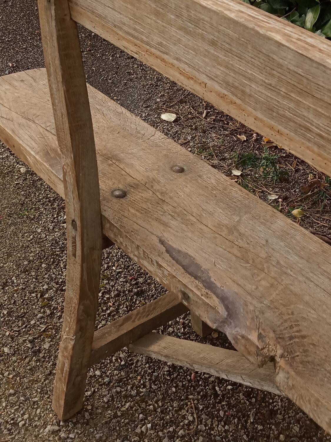 Oak farm bench 280 cm