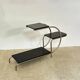 Bauhaus Shelving Unit, Black Steel Tube