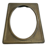 Antique brass frame